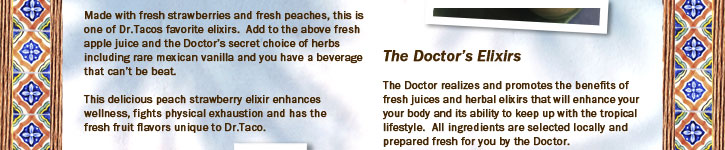 The Doctor's Elixirs